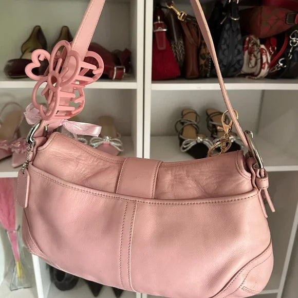 Coach Large Pink SoHo Flap 🎀🩷