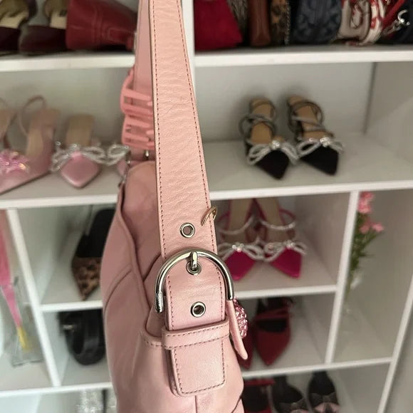 Coach Large Pink SoHo Flap 🎀🩷