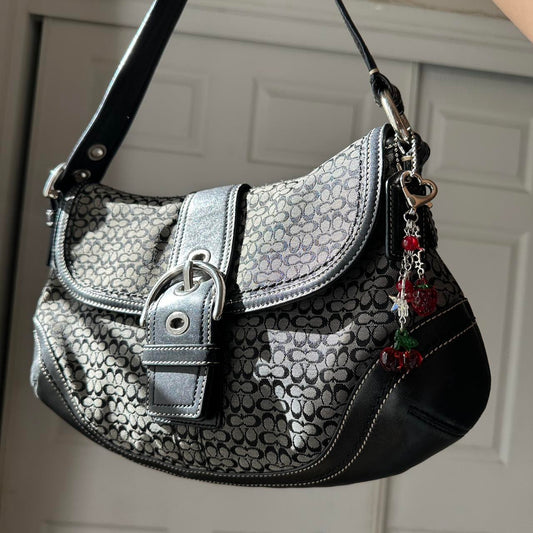 COACH mini c jacquard soho gently