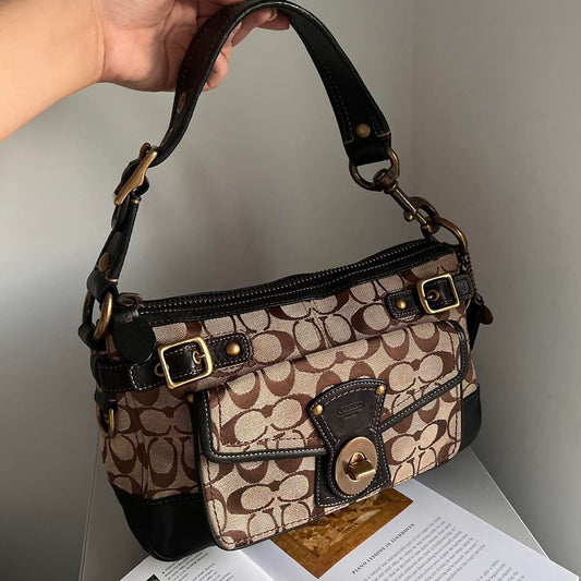 Coach Signature Legacy 65th Anniversary Shoulder Bag